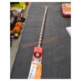 7/8" x 21" 4-Cutter SDS-MAX Carbide Drill Bit