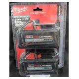 Milwaukee M18 XC6.0 High Output Battery 2 Pack