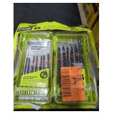Ryobi 25 PC hex shank black oxide drill bit set