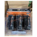 Ridgid 18V 2.AH Lithium Battery 3 Pack