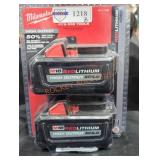 Milwaukee M18 XC6.0 High Output Battery 2 Pack