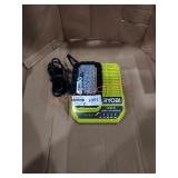 RYOBI 2Ah 18V Lithium Battery and Charger - Sold