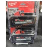 Milwaukee M18 XC6.0 High Output Battery 2 Pack