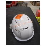 BOLT Whit Vented Safety Helmet