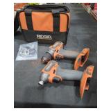 Ridgid 18v 1/4" Impact Driver & 1/2" Drill Driver
