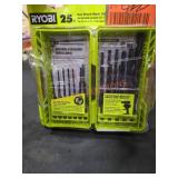 Ryobi HEX Shank Black Oxide Drill Bit Set