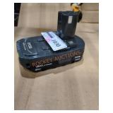 Ryobi 18V Lithium 2.0AH Battery Sold As Is Where
