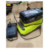 Ryobi 18V Lithium Battery and Charger
