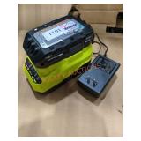 Ryobi 18V Lithium 1.5AH Battery and Charger