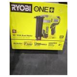 Ryobi 18v 18Ga Brad Nailer, Tool Only