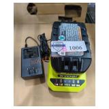 Ryobi 18V Lithium 2AH Battery/Charger