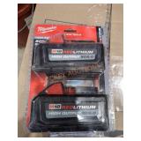 Milwaukee M18 6.0Ah Battery Pack (2-Pack)