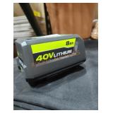 Ryobi 40v 8 ah battery