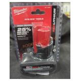 Milwaukee M12 XC5.0 High Output Battery