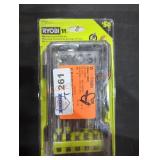 RYOBI WOODBORING DRILL BIT SET