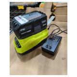 Ryobi 18V Lithium 4aH Battery and Charger