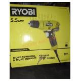 RYOBI 5.5 AMP, 3/8" CHUCK, VARIABLE SPEED DRILL