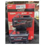 Milwaukee M18 XC6.0 Forge Battery 2 Pack