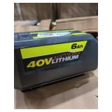 Ryobi 18V Lithium 6ah Battery