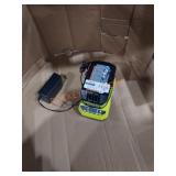 RYOBI 1.5 Ah 18V LITHIUM BATTERY AND CHARGER  -