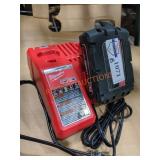 Milwaukee M18 Battery and M12 Charger