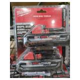 Milwaukee Red Lithium CP3.0 Battery ONLY
