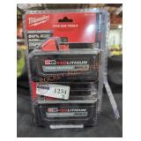 Milwaukee M18 XC6.0 High Output Battery 2 Pack