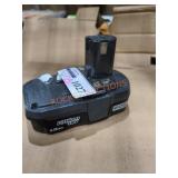 Ryobi 18V Lithium 1.5AH Battery Sold As Is Where