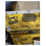 DeWalt nailer and compressor combo kit