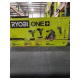 Ryobi 18v 4-Tool Combo Kit