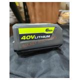 Ryobi 40v 6 ah battery