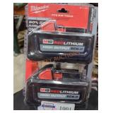 Milwaukee M18 XC6.0 Battery Pack (2pk)