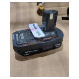 Ryobi 18V Lithium 1.5AH Battery Sold As Is Where