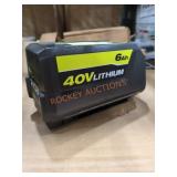 Ryobi 18V Lithium 6ah Battery