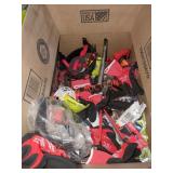 Box Lot Assorted Tools And Accessories Items