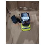 RYOBI 4Ah 18V LITHIUM BATTERY AND CHARGER  - Sold