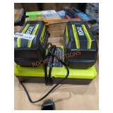 Ryobi 18V Lithium 6AH Battery and Charger
