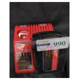 Milwaukee M12 M18 Dual Charger, 5.0 AH Pack