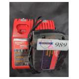 Milwaukee M12 M18 Dual Charger, 5.0 Battery Pack