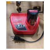 Milwaukee M12 2.0AH Battery and Charger