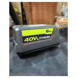 Ryobi 40v 6 ah battery