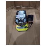 RYOBI 2AH 18V LITHIUM BATTERY AND CHARGER  - Sold