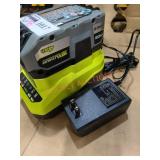 Ryobi 18V Lithium 4aH Battery and Charger