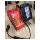 Milwaukee M18 Battery and M12 Charger