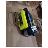 RYOBI 4Ah 40V LITHIUM BATTERY AND CHARGER  - Sold