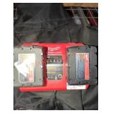 Milwaukee M18 Duel Charger w (2) 5.0 AH Packs