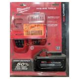 Milwaukee Red Lithium XC8.0 Charger Kit