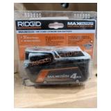 Ridgid 18V Lithium 4aH Battery