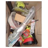 Box of Miscellaneous Tools, Accessories, Ect