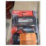 Milwaukee M18 6.0Ah Battery Pack (2-Pack)